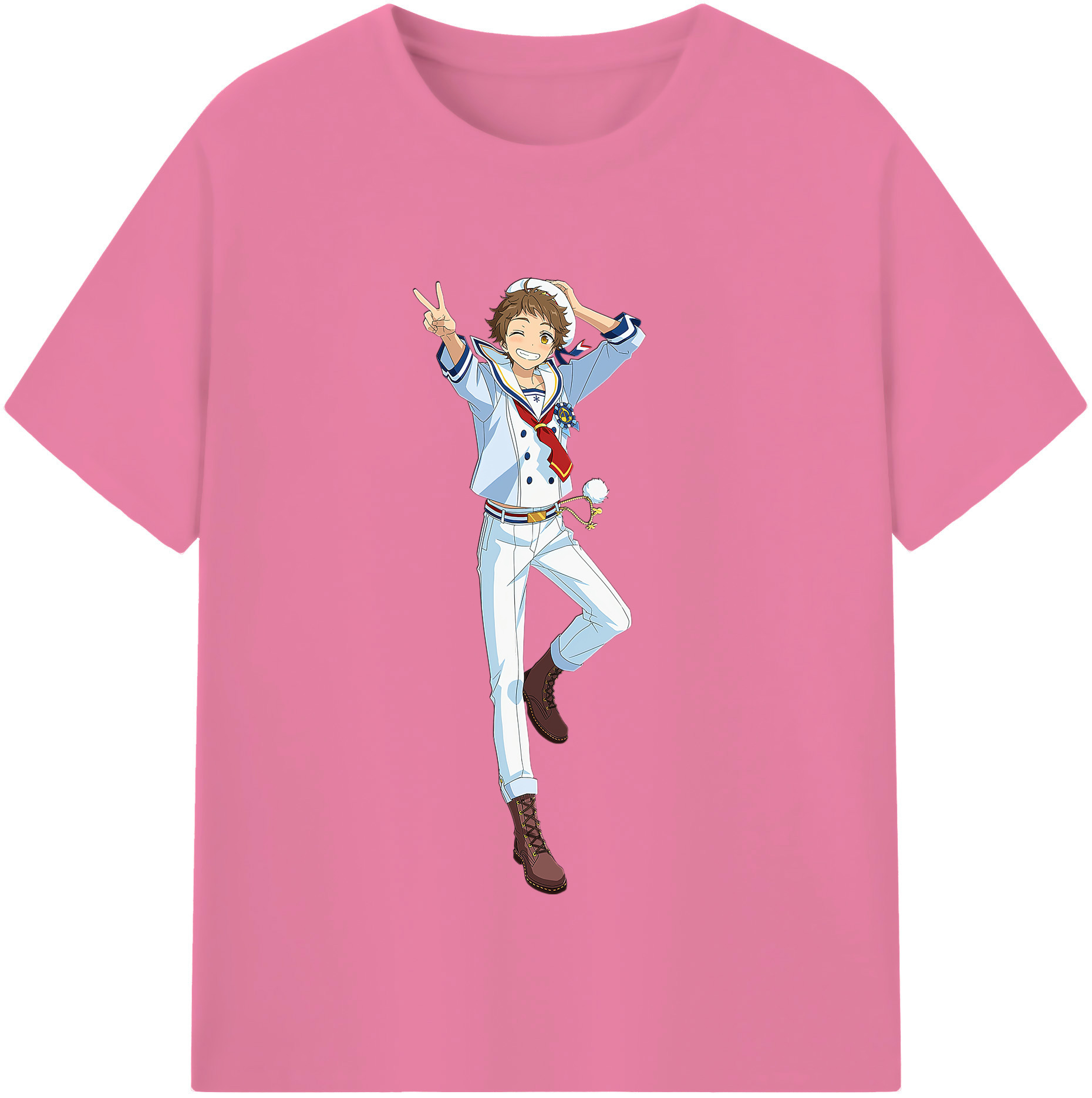 （画像用） あんさんぶるスターズ! Ensemble Stars 綿100％半袖Tシャツ（フロントプリント）